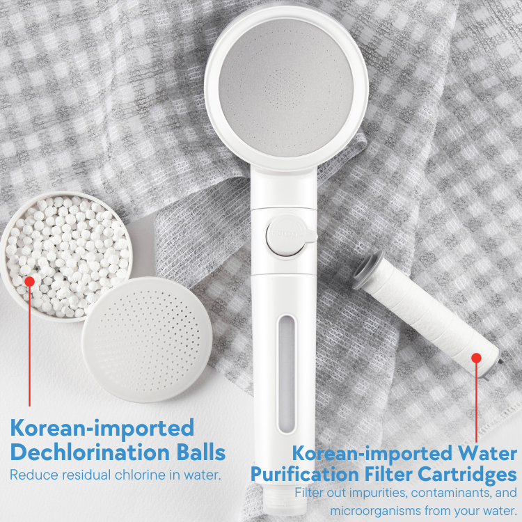 Kylin Home & Bath Shower Head Filter - Chlorine Removal Filter Ceramic Ball 1pcs