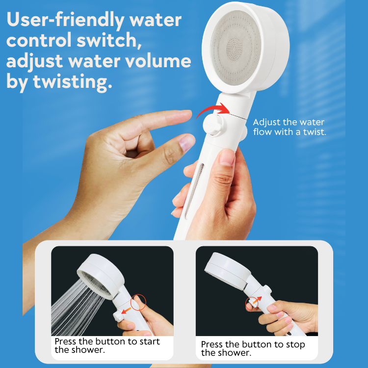 Kylin Home & Bath Shower Head Filter - Sediment Filter 4pcs Set