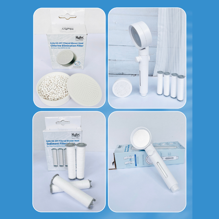 Kylin Home & Bath Shower Head Filter - Chlorine Removal Filter Ceramic Ball 1pcs