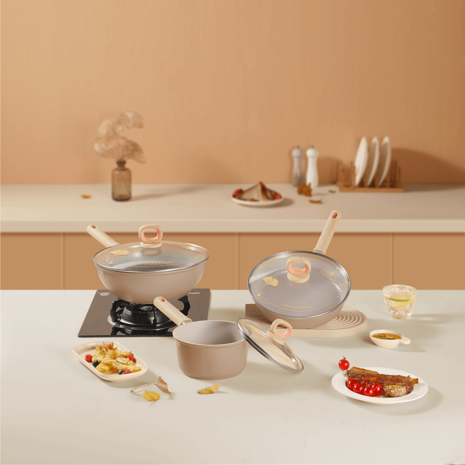 Cooker King Ceramic Crystal Frying Pan 26cm