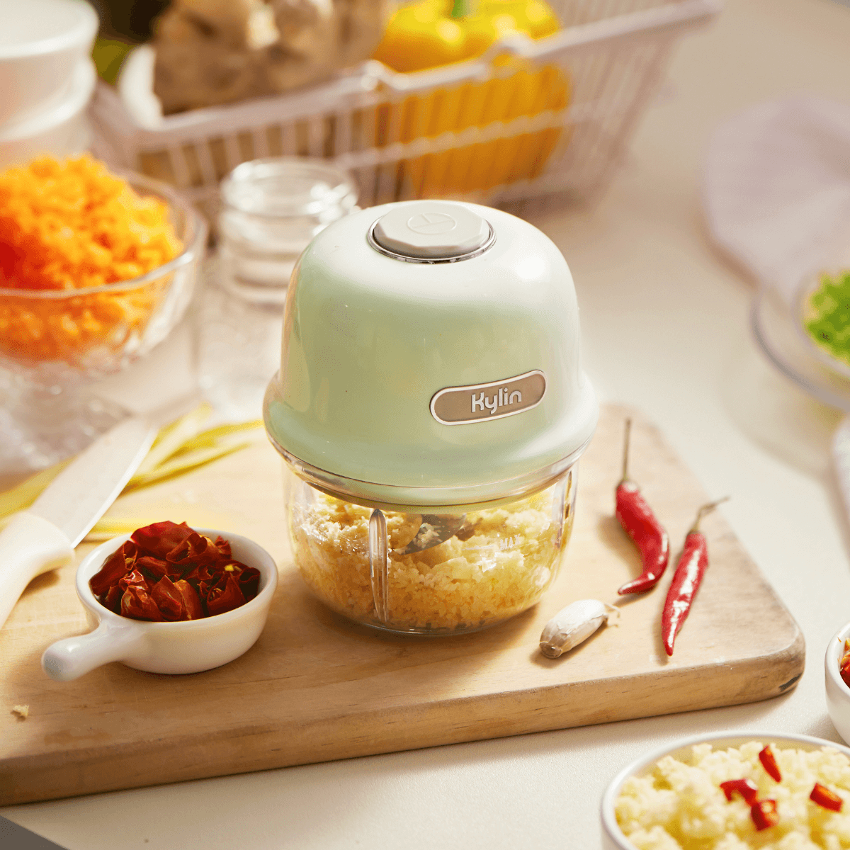 Kylin Electric Mini Food Processor 150ml AU-K62A1