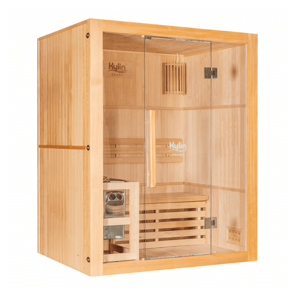 Kylin Traditional Steam Sauna Room 2 Person QD-EA3