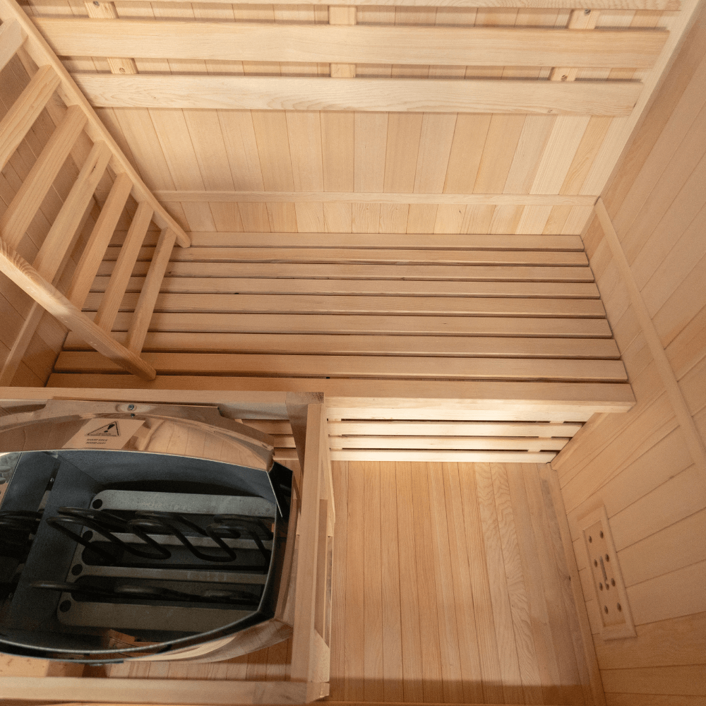 Kylin Traditional Steam Sauna Room 2 Person QD-EA3