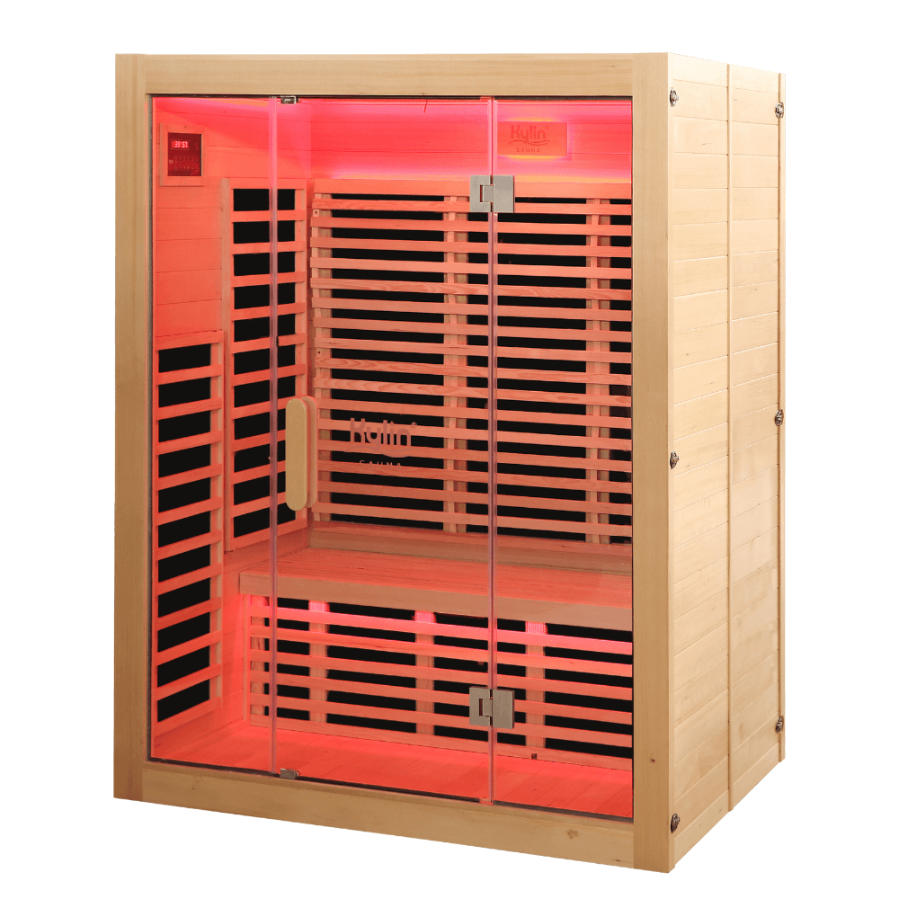 Kylin Low EMF Carbon Infrared Sauna Room 3 Person H6301 (HL-400K)