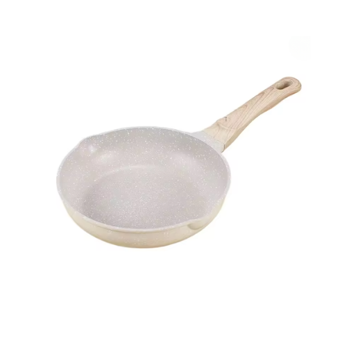 Synmore Granite Non-Stick Wok Pan with Wooden Handle 28cm