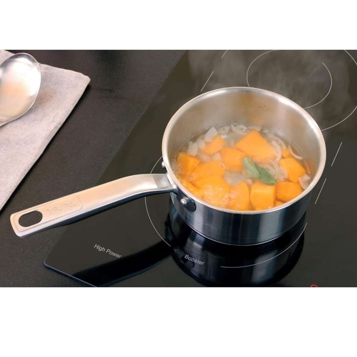 Kylin 304 Professional Stainless Steels Milk Cooking Pan Pots Kitchen Cookware Pan,Saucepan with Lid 16CM