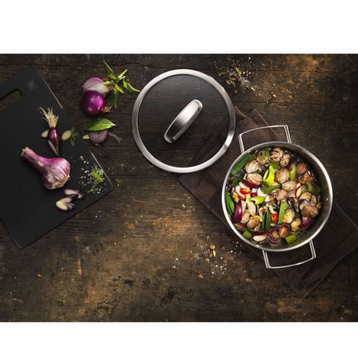 Kylin 304 Stainless Steels Soup Pot, Sauce Pan, Saucepan with lid 24cm