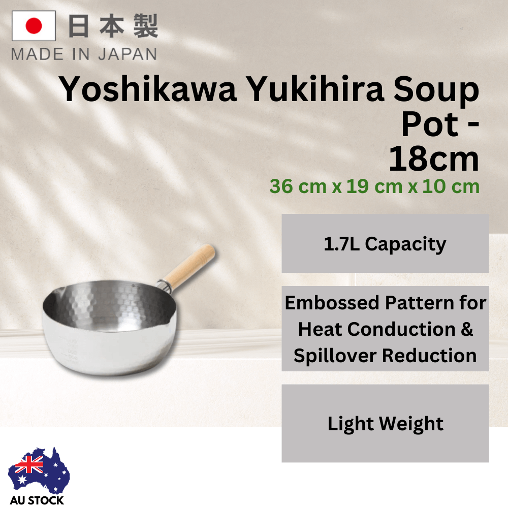 Yoshikawa Yukihira Soup Pot -18cm