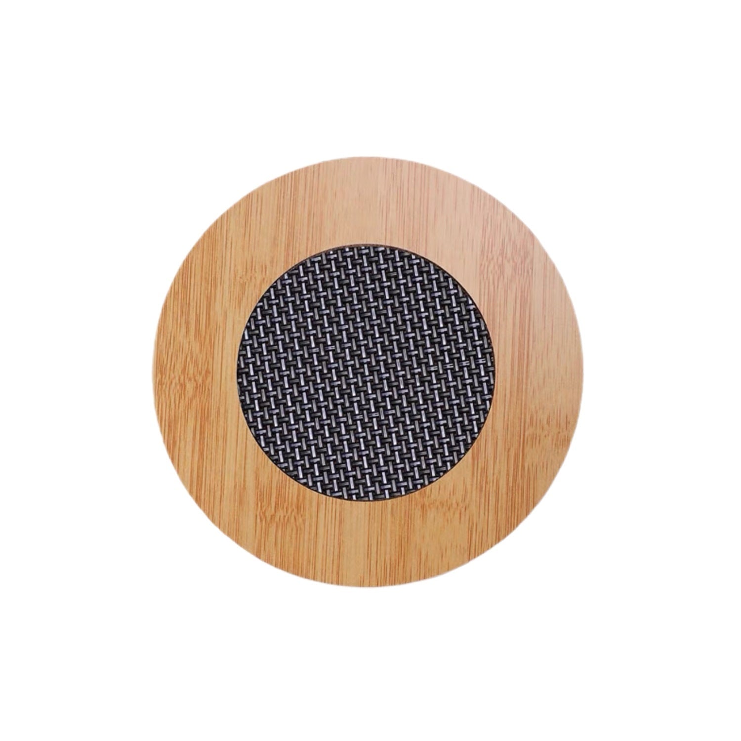 Yesjoy Anti-Slipery Round Bamboo Pot Bowl Plate Heat-resistant Mat W0089 17cm - Assorted