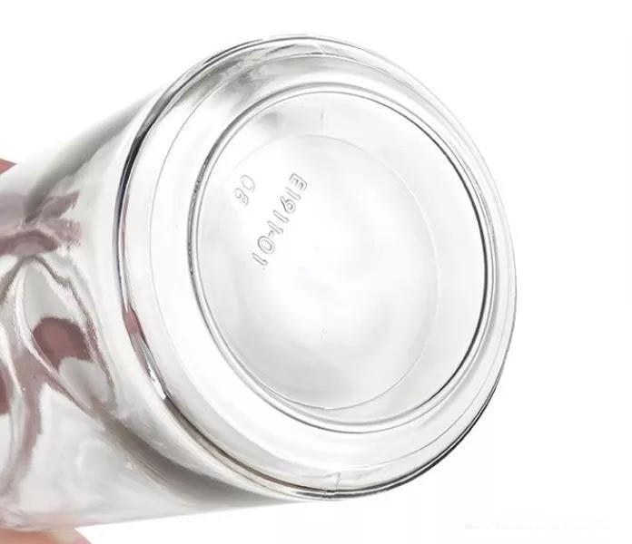Robo Hoke Auto Lid Oil Bottle Seasoning Sauce Container 550ml - White