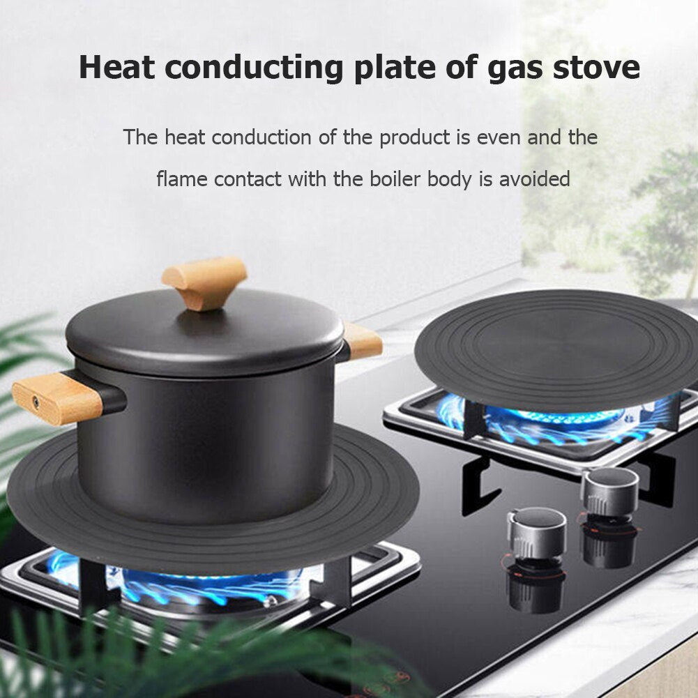 Gas Stove Heat Transfer Conduction Food Ice Fast Defrosting Plate 24cm