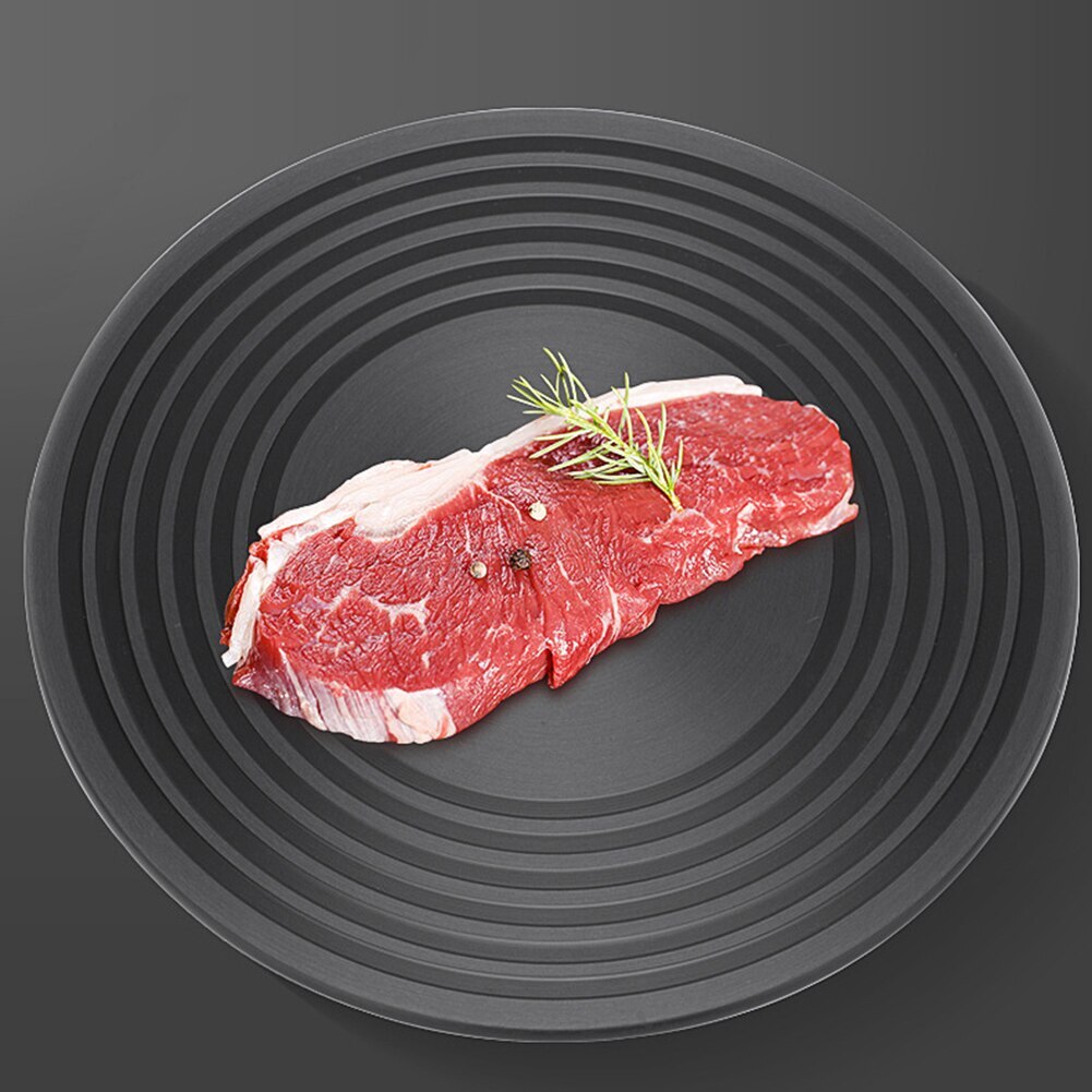 Gas Stove Heat Transfer Conduction Food Ice Fast Defrosting Plate 28cm
