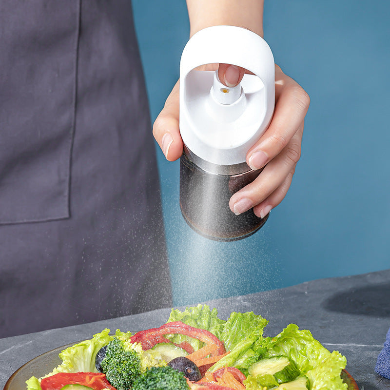 Robo Amy Oil Spray Bottle Sauce Container - White