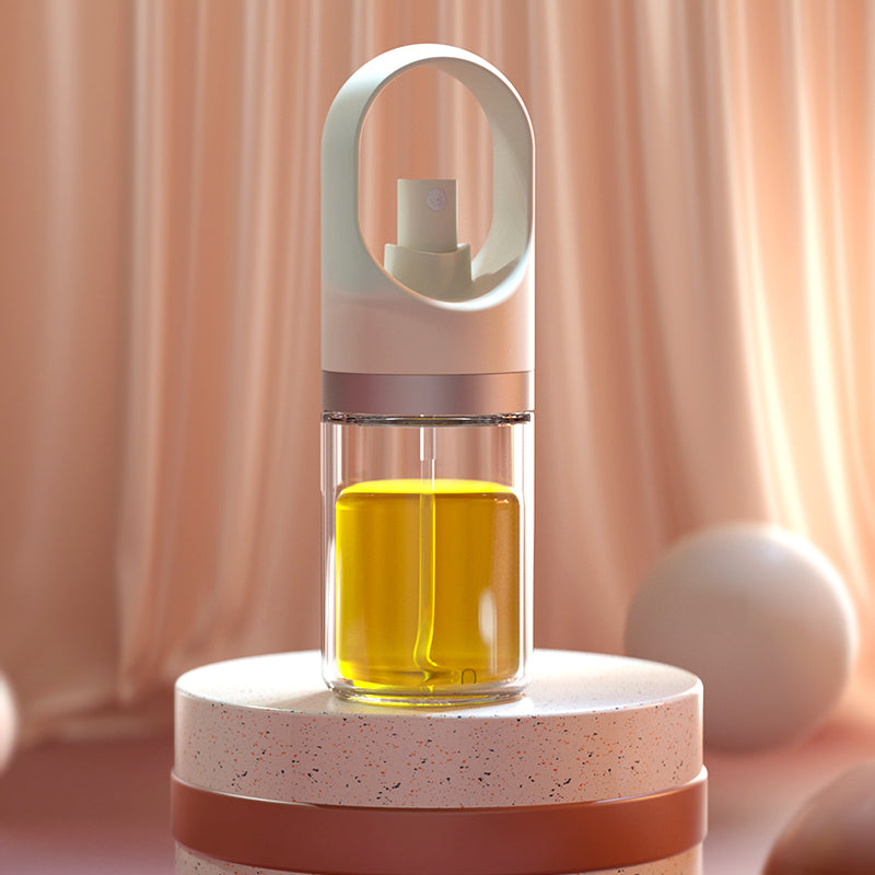 Robo Amy Oil Spray Bottle Sauce Container - White