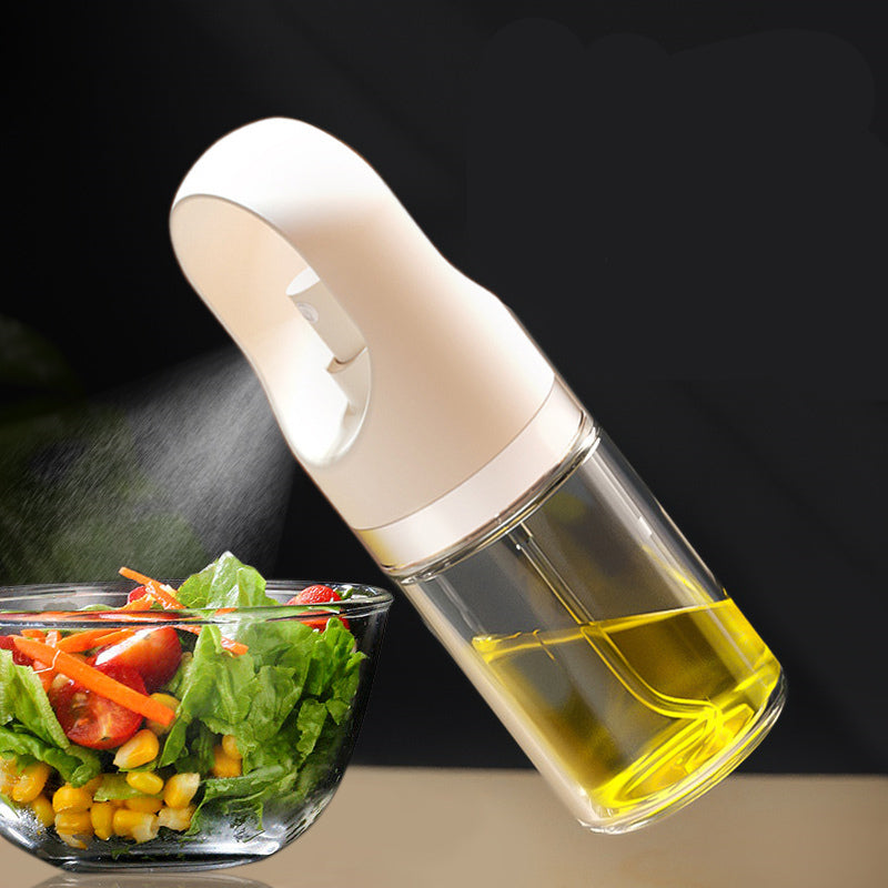 Robo Amy Oil Spray Bottle Sauce Container - White