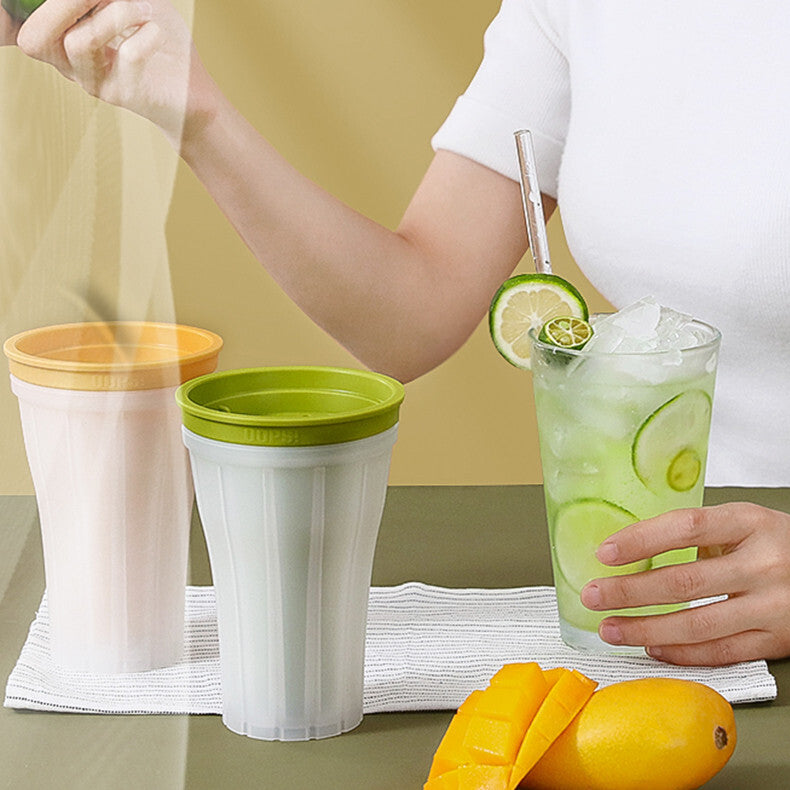 Robo Oops Ice Smoothie Maker Cooling Cup 150ml - White