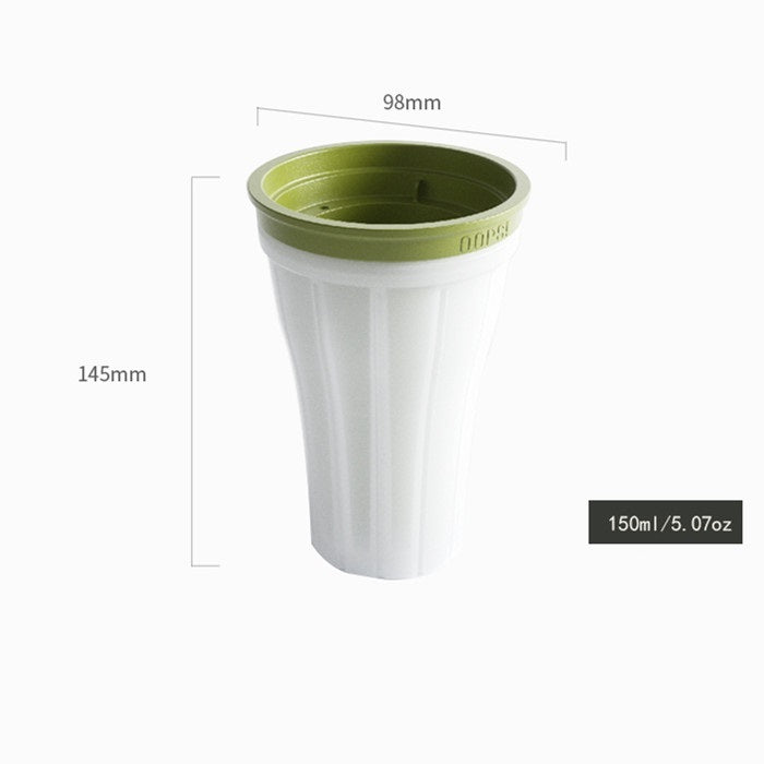 Robo Oops Ice Smoothie Maker Cooling Cup 150ml - White