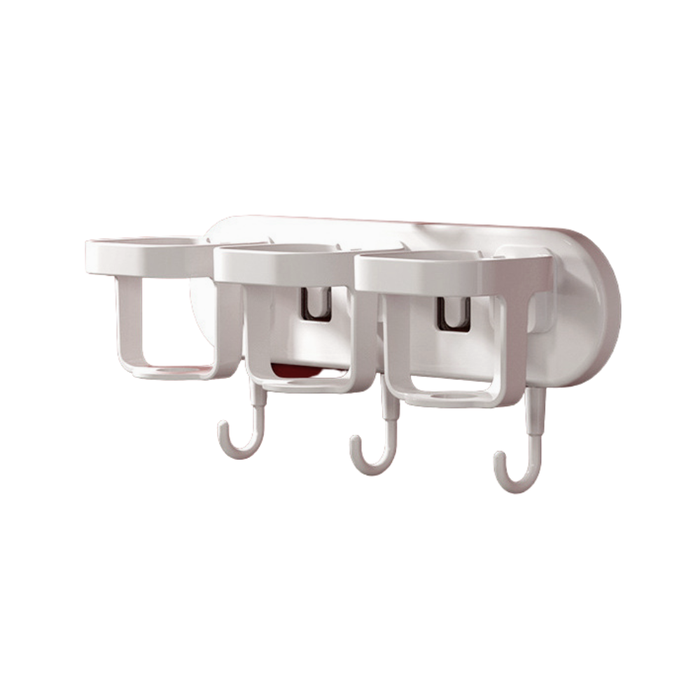 Robo Bossi Spice Wall Rack - White With Wall Mouting