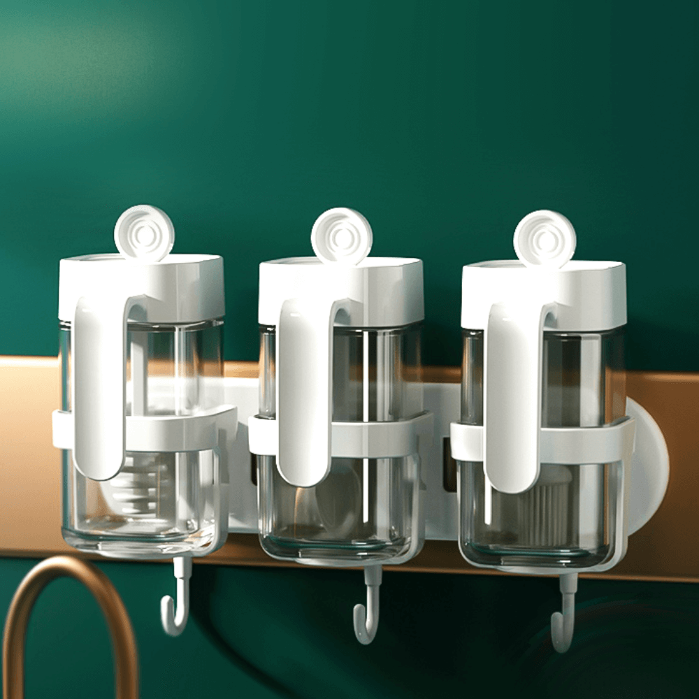 Robo Bossi Spice Wall Rack - White With Wall Mouting
