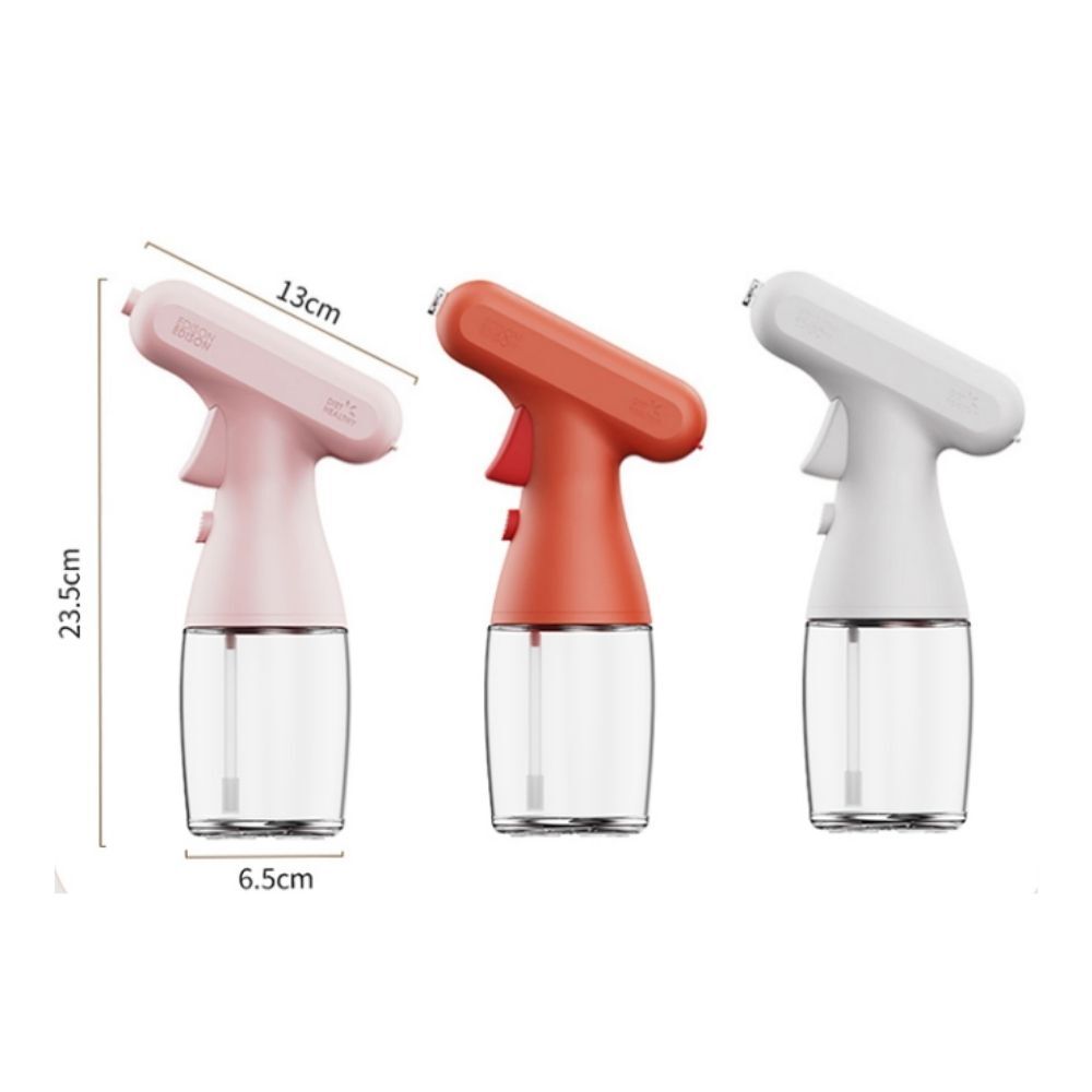 white spray bottles