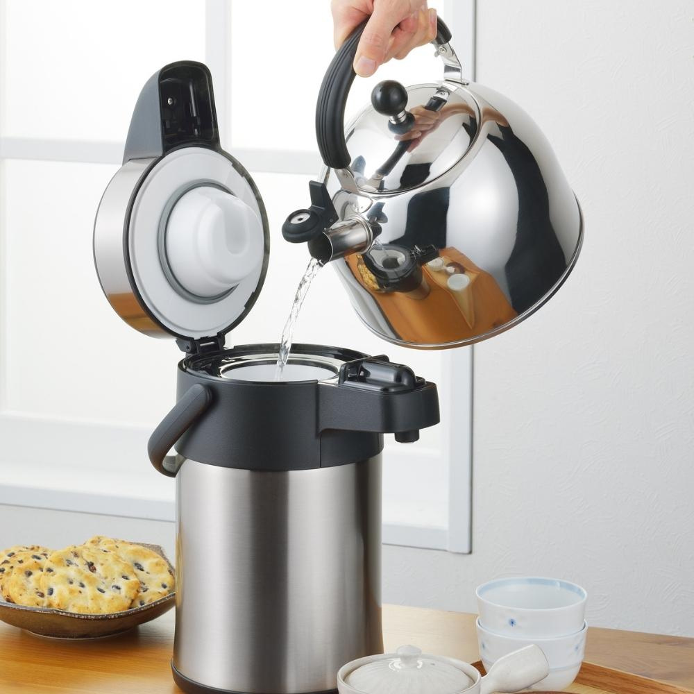 Yoshikawa Stainless Steel Whistling Kettle - 1.4L