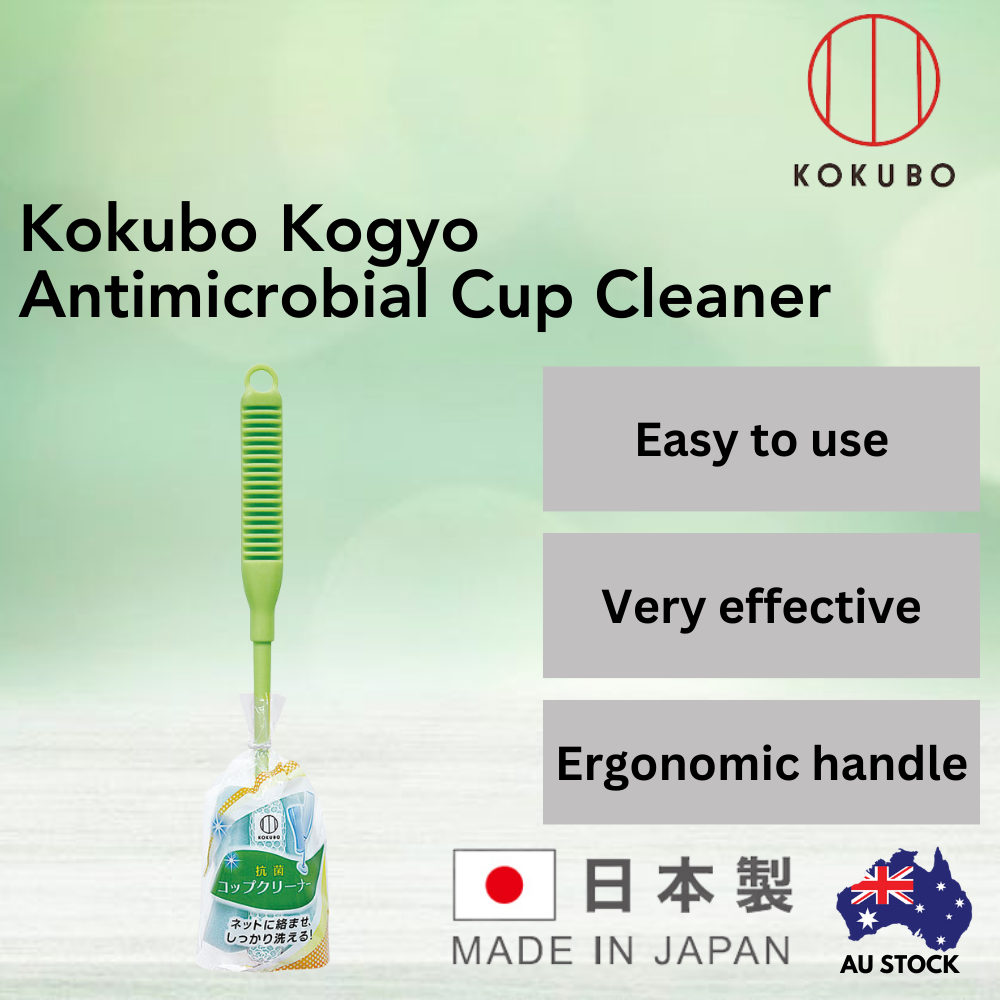 Kokubo Kogyo Antimicrobial Cup Cleaner Assorted