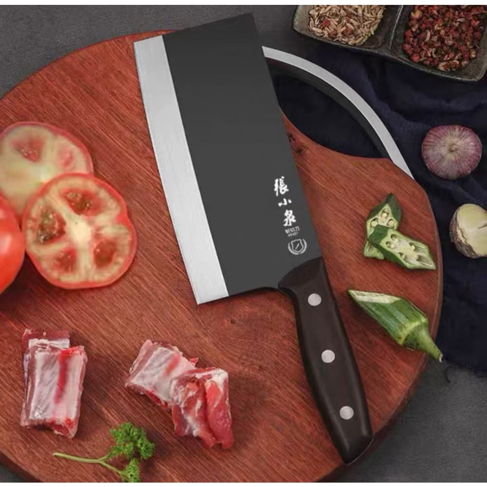 Zhang Xiaoquan D100581 Black Knight Series Chopping Knife 185mm