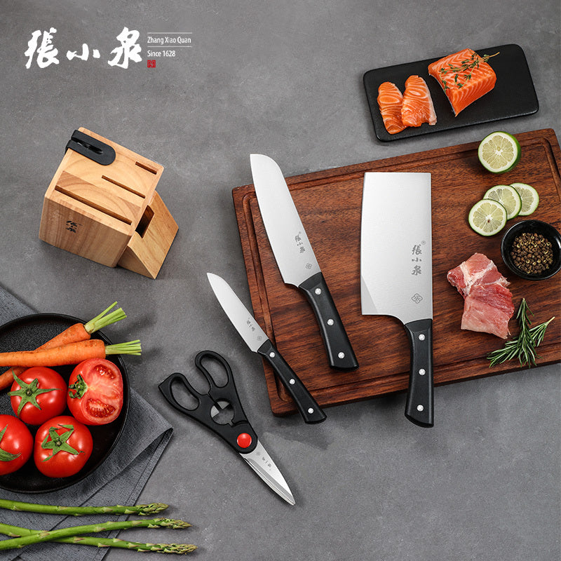 Zhang Xiaoquan D40510100 Guiwu Stainless Steel Knife Set - 7pc