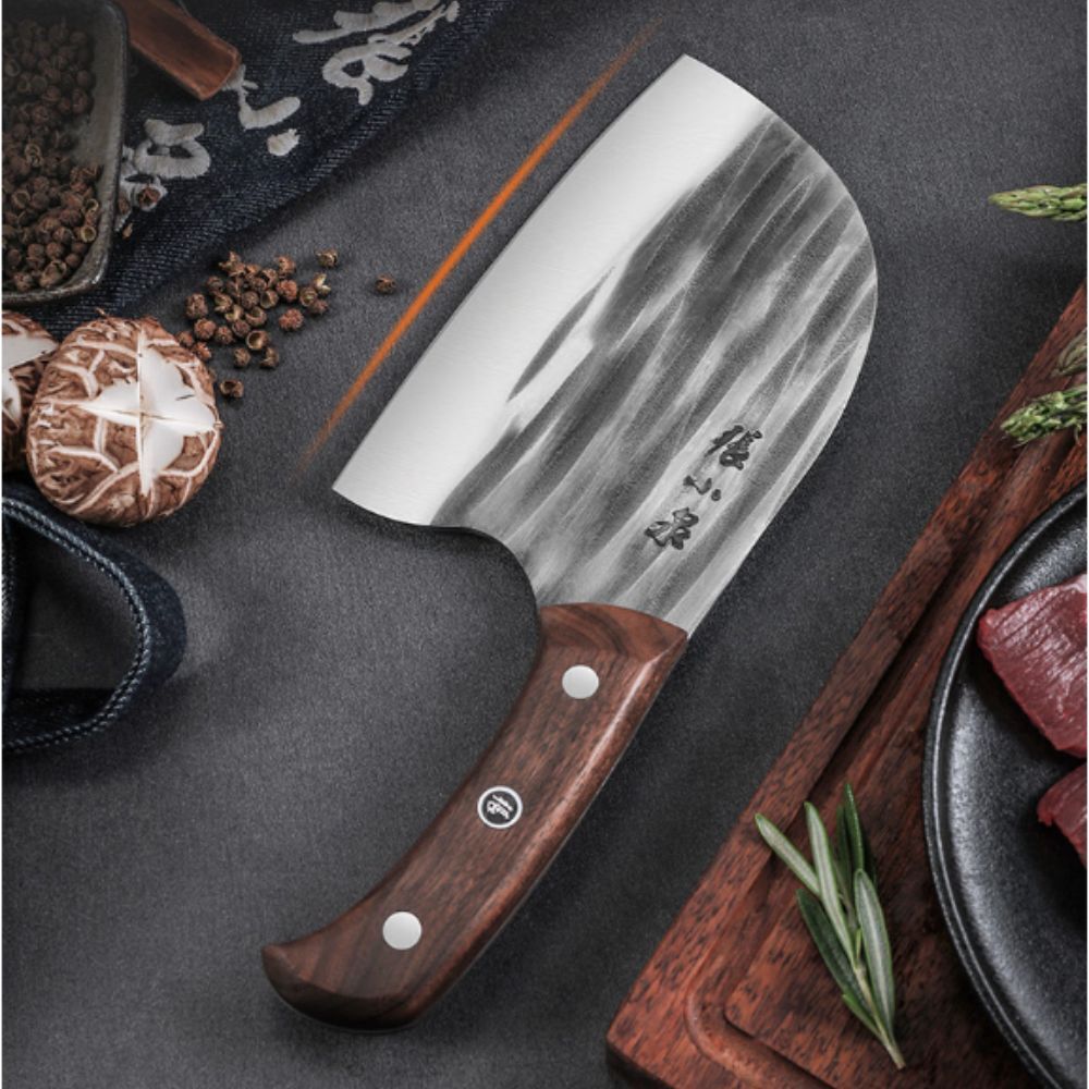 Zhang Xiaoquan D51242400 Ancient Forging Series Round Head Chinese Chef's Knife 160mm
