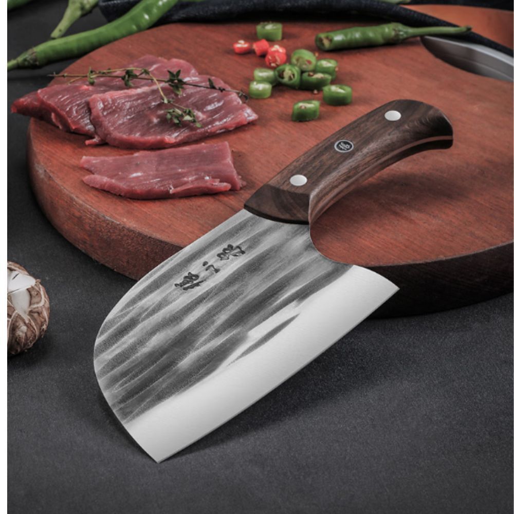 Zhang Xiaoquan D51242400 Ancient Forging Series Round Head Chinese Chef's Knife 160mm