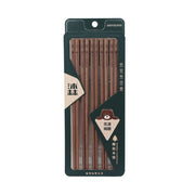 WoodLand Carved Rosewood Chopsticks 10 Pairs KA766