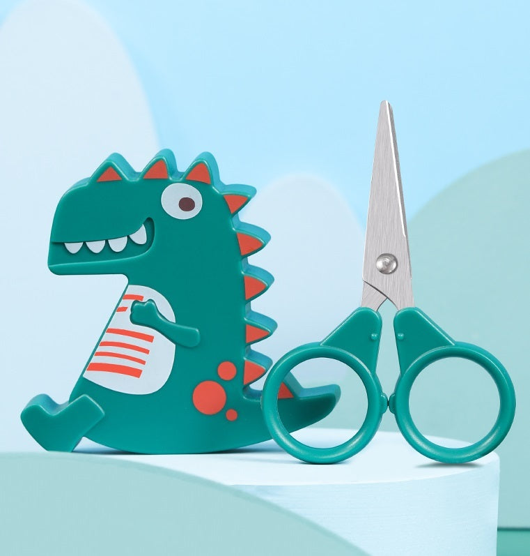 Zhang Xiaoquan PHP-22 Kids Safety Scissors 80mm - Dinosaur