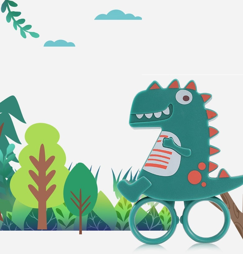 Zhang Xiaoquan PHP-22 Kids Safety Scissors 80mm - Dinosaur