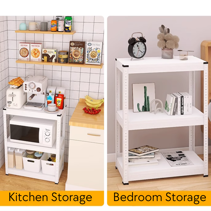 Kylin Storage Shelf Racking Shelving Steel Rack Pallet Storage (3 Tiers) 800mm*400mm*800mm