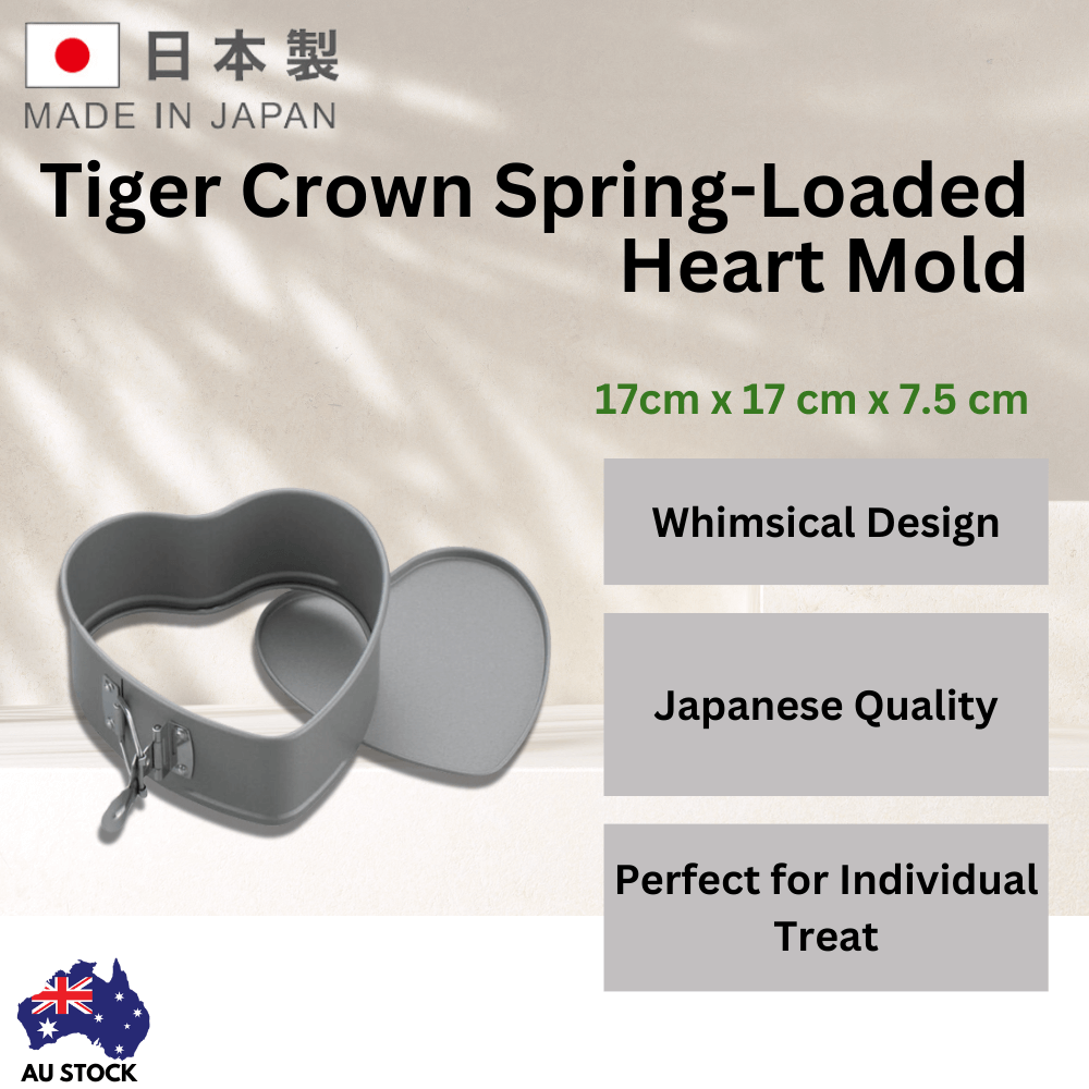 Tigercrown Spring-Loaded Heart Mold
