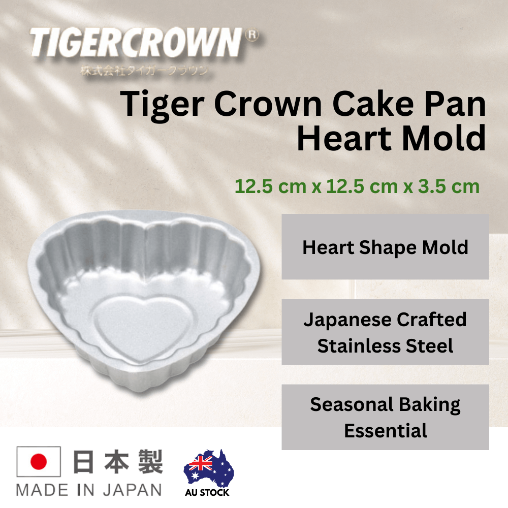 Tigercrown Cake Pan Heart Mold