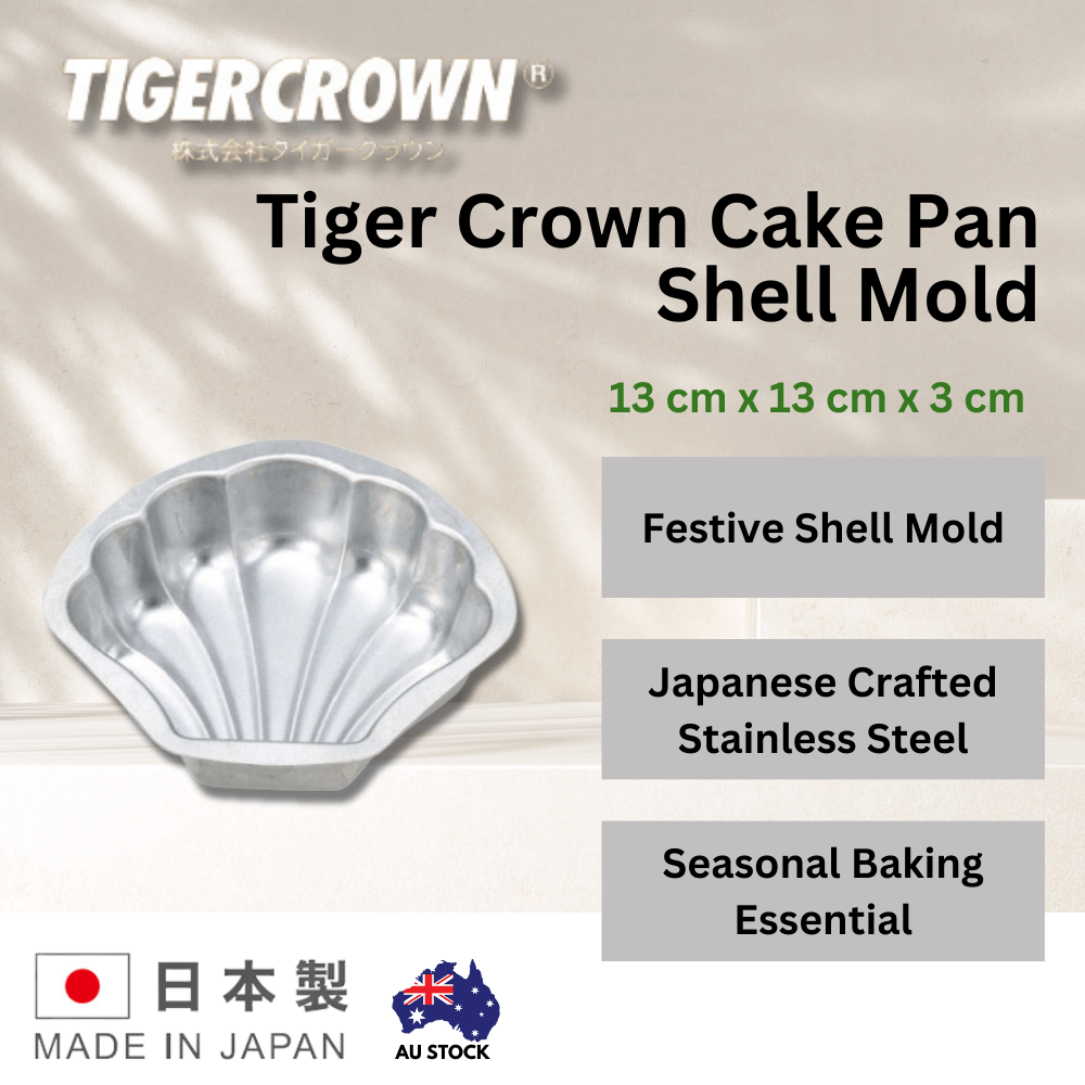 Tigercrown Cake Pan Shell Mold