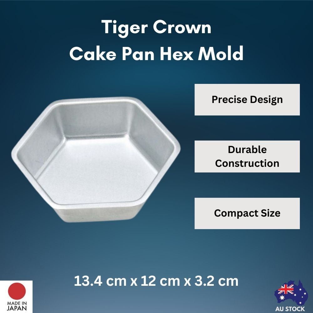 Tigercrown Cake Pan Hex Mold