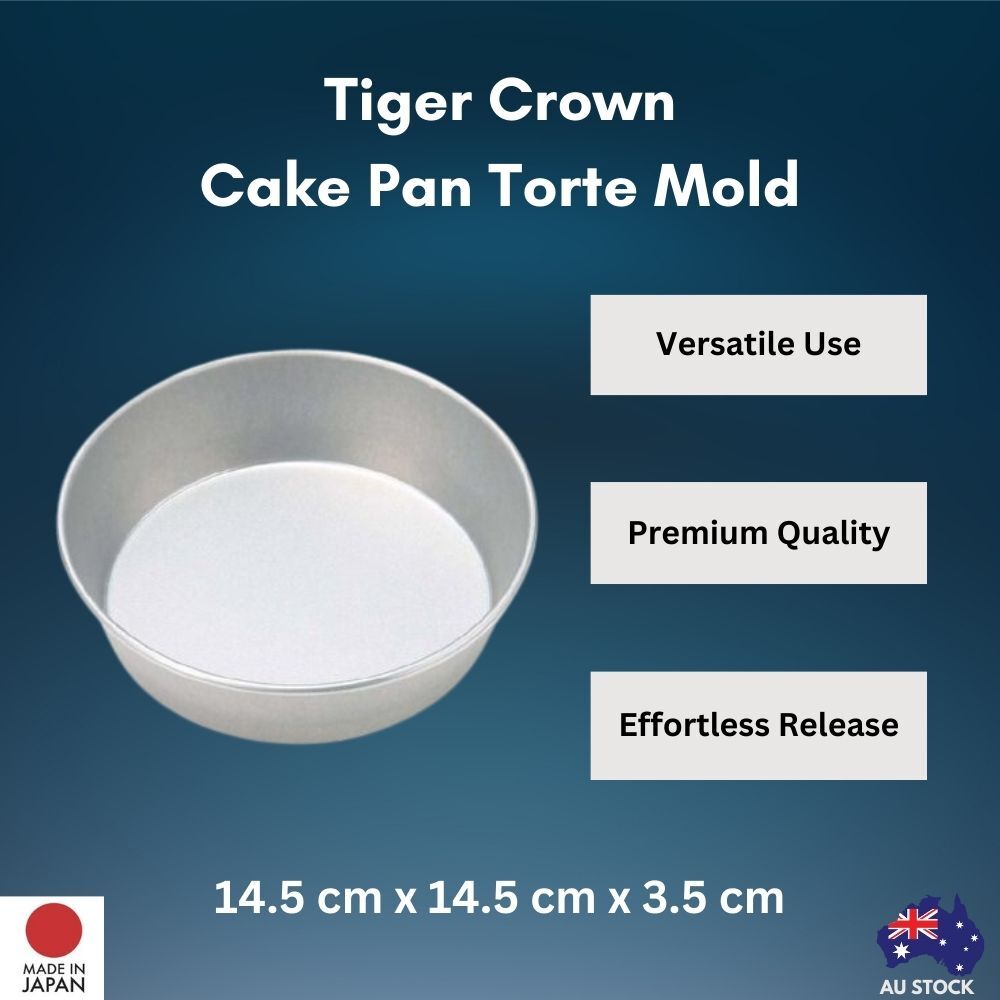 Tigercrown Cake Pan Torte Molds - 14cm
