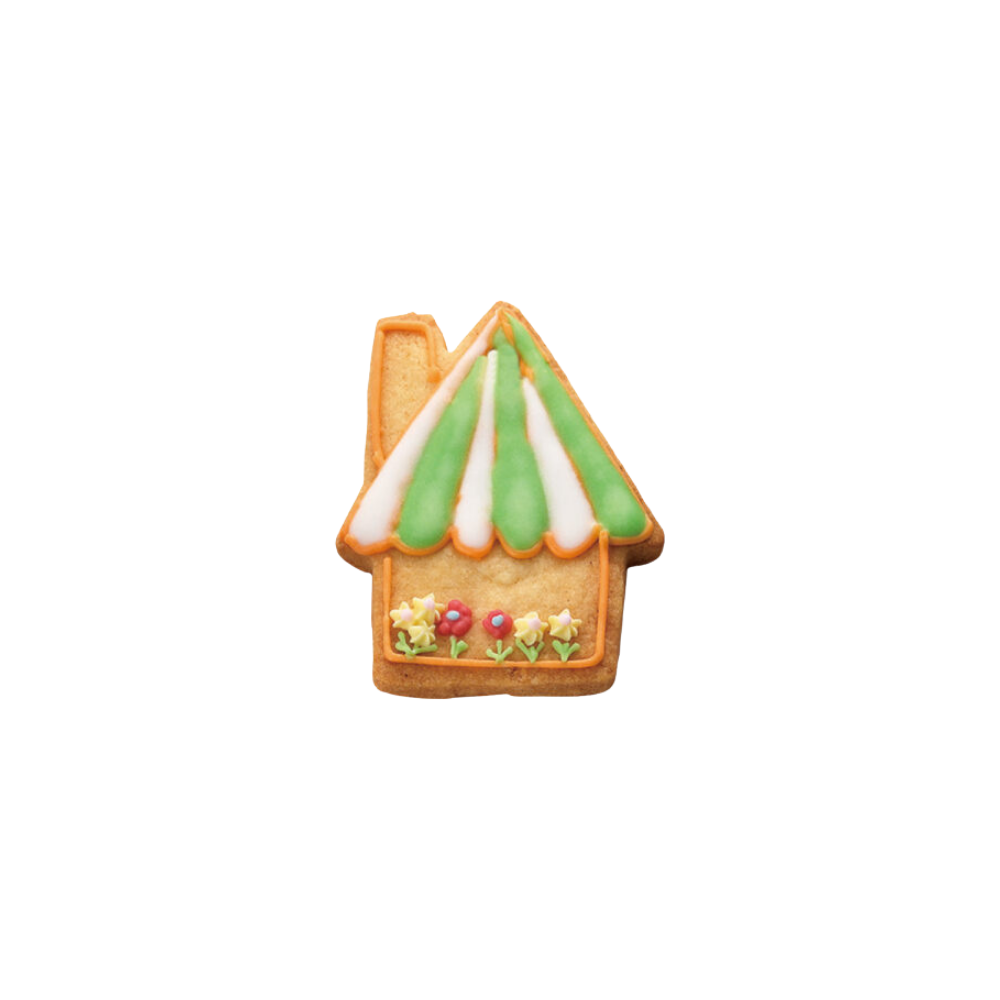 Tigercrown House-Shaped Stainless Steel Cookie Mold