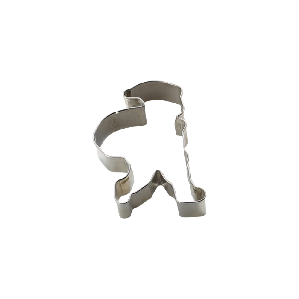 Tigercrown Santa Claus-Shaped Stainless Steel Cookie Mold