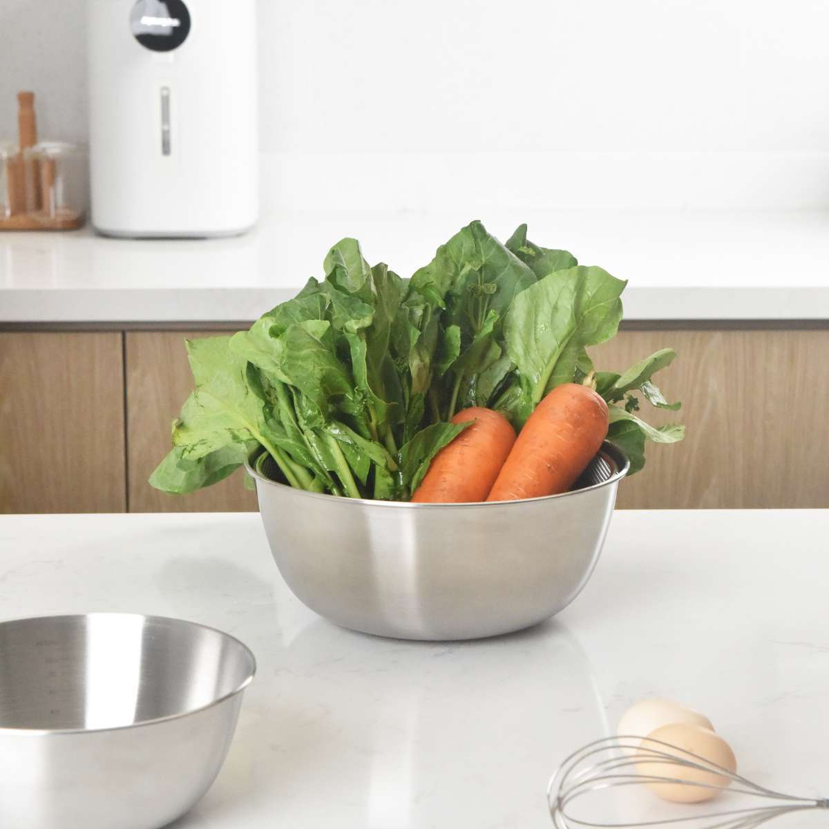 Kylin 304 Stainless Steel Mixing Bowl Japanese-Style Serving Basin 19cm