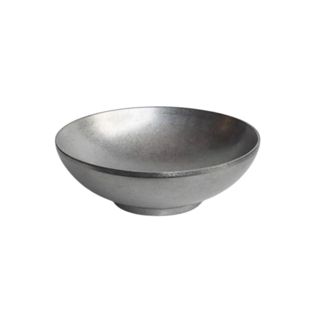 Kylin Retro-Style 304 Stainless Steel Double-Layer Ramen Bowl 20cm