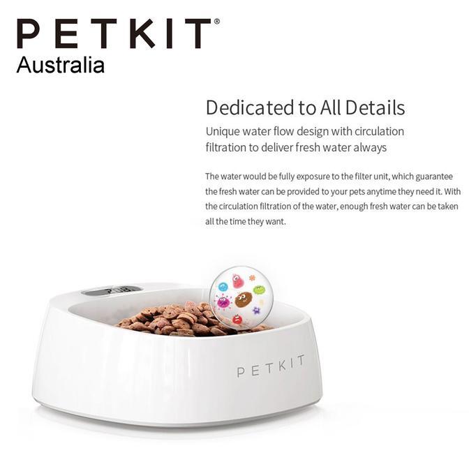 Petkit Pet Cat Dog FRESH Smart Bowl Food Feeding Container Feeder-White