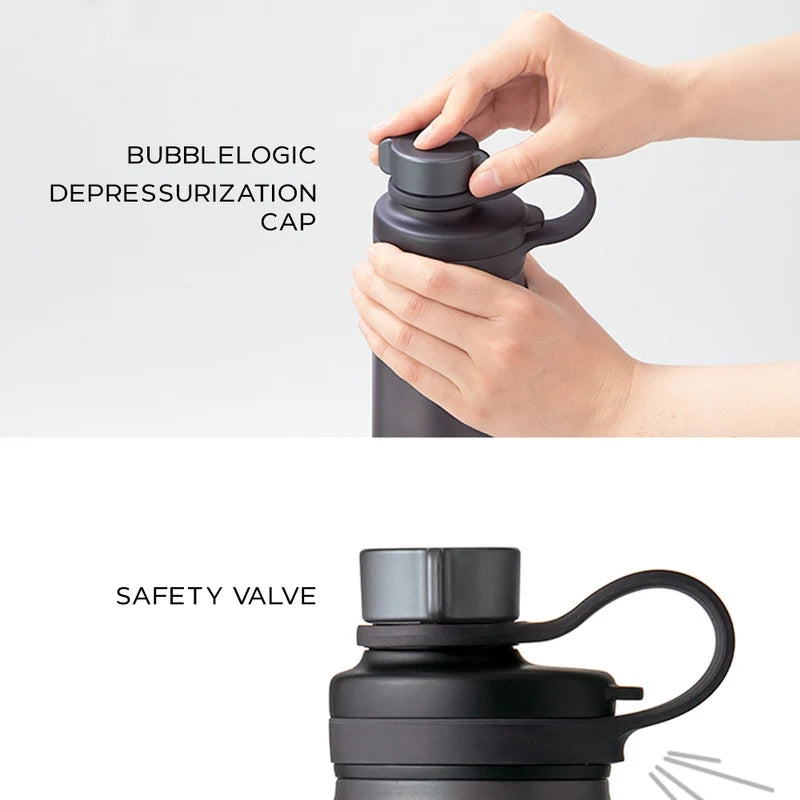 Tiger Vacuum Insulated Carbonated Bottle 1.5L - Steel
