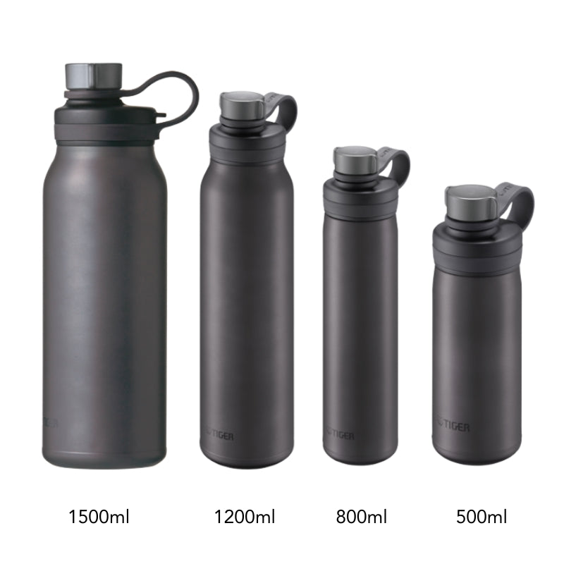 Tiger Vacuum Insulated Carbonated Bottle 1.2L - Steel