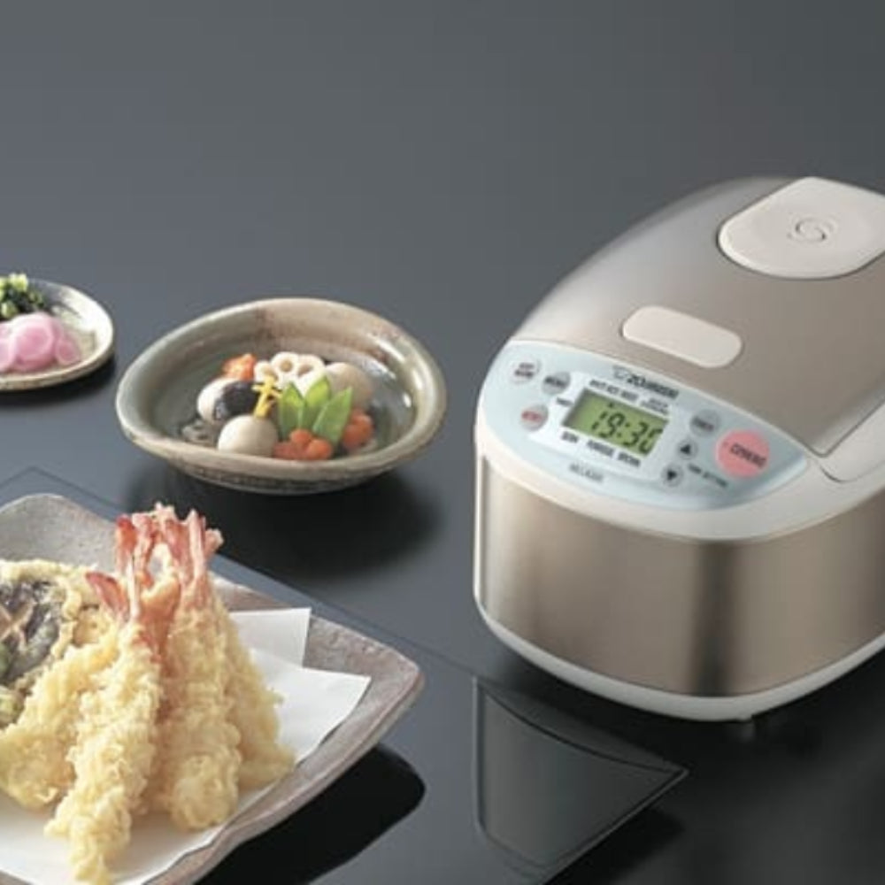 Zojirushi NS-LAQ05 Fuzzy Logic Micom Rice Cooker & Warmer 3 Cups
