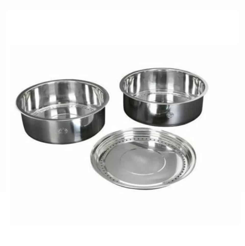 TATUNG Stainless Steel 3 pcs Steamer Set