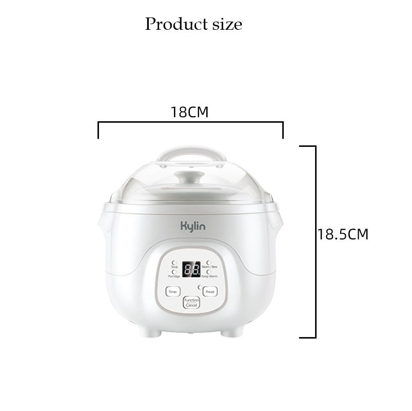 white slow cooker