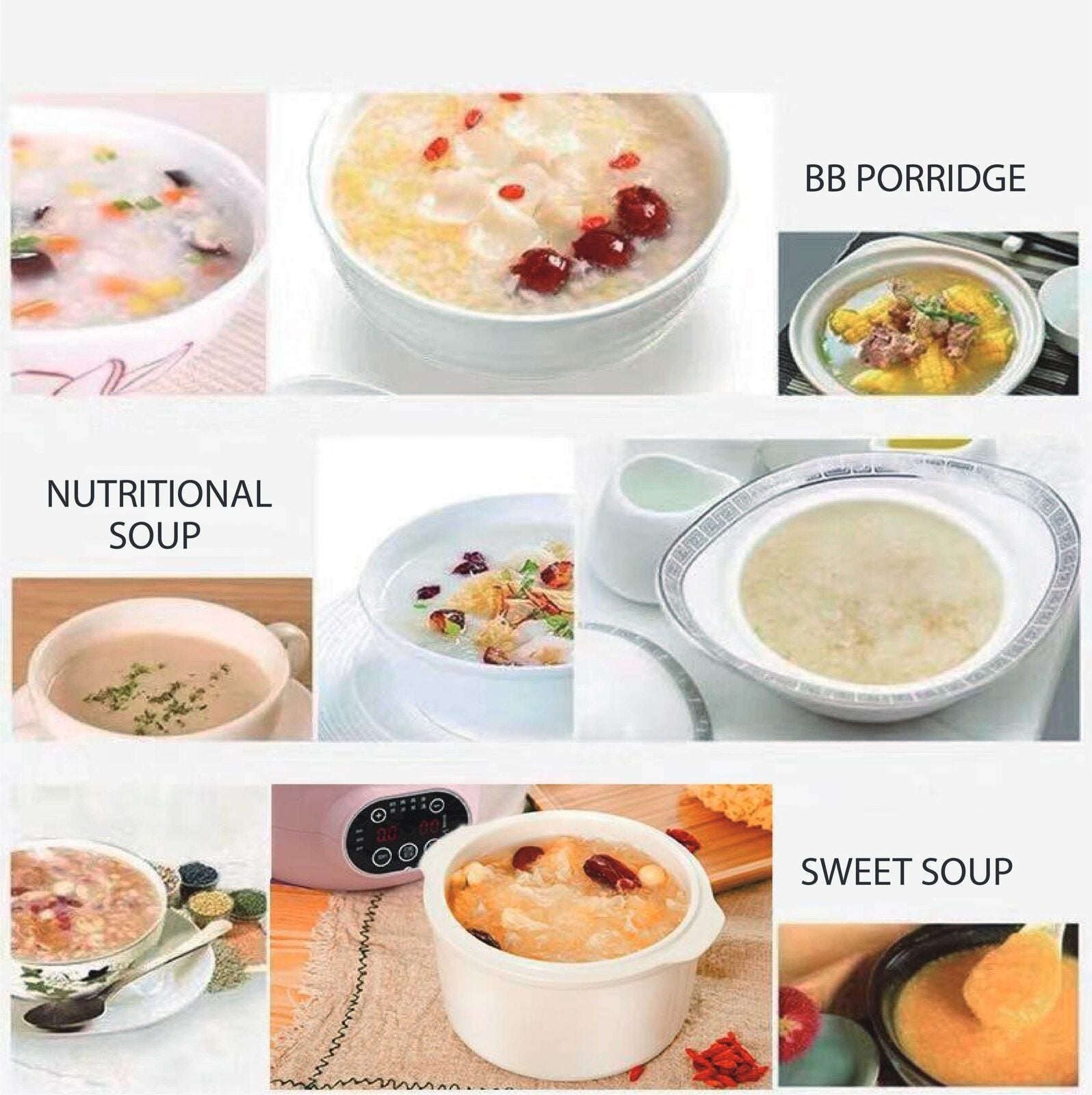 white slow cooker